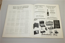 1948 Women's US Amateur at Del Monte G & CC Program - Grace Lenczyk Winner