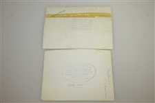 1945 PGA 'Daily Mail' Golf Tournament at St Andrews, Fife Competitor Ticket, Photos & Program