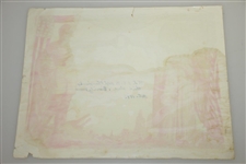 Rod Munday's US Army Certificate for 1945 USFET Golf Champ 3rd, Horton Smith Photo & Scorecard - Biarritz France