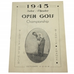 1945 Inter Theater Open at Biarritz GC Golf Championship Program
