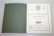 1936 The Practical Greenkeeper Book Carters Tested Seeds by Reg Beale