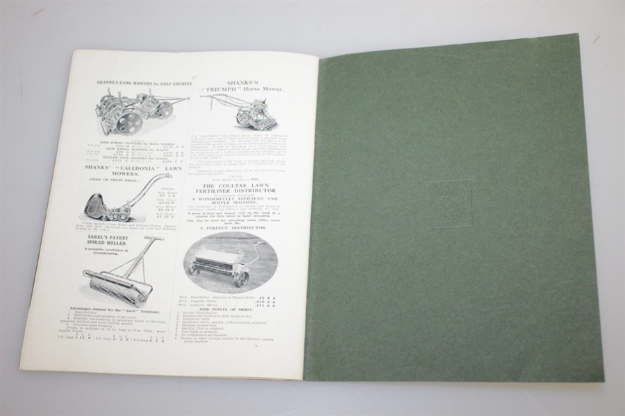 1936 The Practical Greenkeeper Book Carters Tested Seeds by Reg Beale