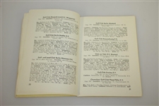 1935 Golf Jahrbuch German Golf Yearbook