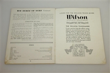 1930 Gateway to Golf Wilson-Western Sporting Goods Booklet