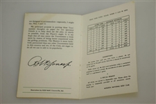 1954 Masters Tournament Spectator Guide - Sam Snead Win