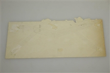 Ed Dudley's Handwritten 1957 Augusta National Stationary Letter to Rod Munday JSA ALOA