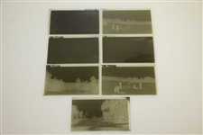 1946 Original Augusta National Golf Club Photos w/ Negatives - 10th, 13th, 18th & Clubhouse