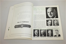 1947 US Open at St. Louis Country Club Program w/ Pairing Sheet - Lew Worsham Winner