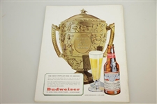 1947 US Open at St. Louis Country Club Program w/ Pairing Sheet - Lew Worsham Winner