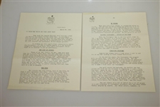 1946 Masters Press Correspondence & Information - Herman Keiser Win