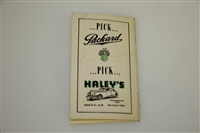 1947 Columbia Country Club Stroke Book 'For a Picture Analysis of Your Game'