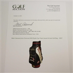 Mark Calcavecchia's Personal 2002 Ryder Cup Team Issued & Used Golf Bag - '2001'