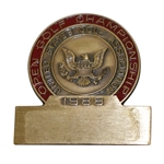Mark Calcavecchias 1988 US Open at The Country Club Contestant Badge