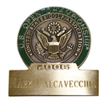 Mark Calcavecchias 2006 US Open at Winged Foot Contestant Badge