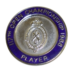 Mark Calcavecchias 1988 OPEN Championship at Royal Lytham Contestant Badge