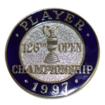 Mark Calcavecchias 1997 OPEN Championship at Royal Troon Contestant Badge