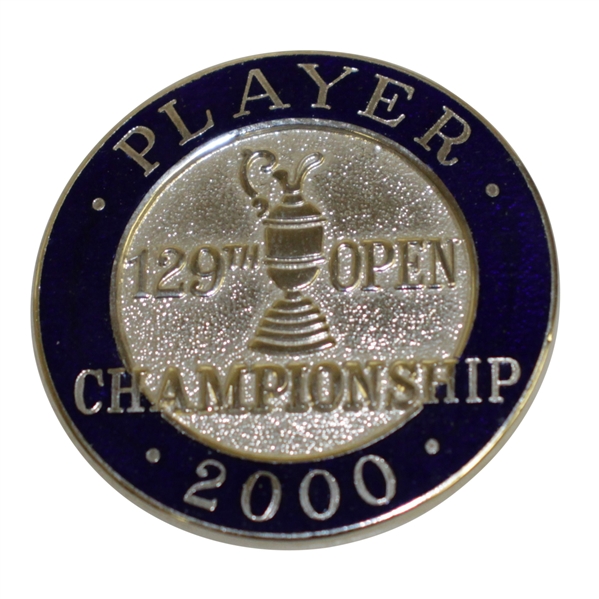 Mark Calcavecchias 2000 OPEN Championship at St. Andrews Contestant Badge