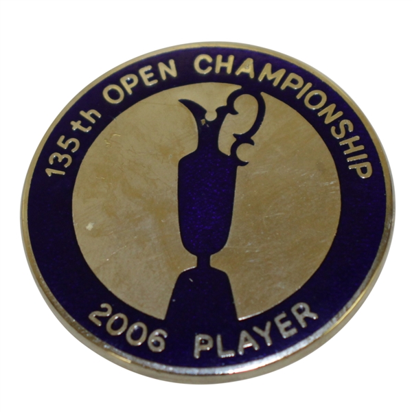 Mark Calcavecchias 2006 OPEN Championship at Royal Liverpool Contestant Badge