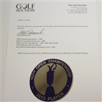 Mark Calcavecchia's 2013 OPEN Championship at Muirfield Contestant Badge