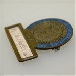 Mark Calcavecchia's 1980 US Amateur at CC of North Carolina Contestant Badge