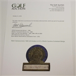 Mark Calcavecchia's 1980 US Amateur at CC of North Carolina Contestant Badge