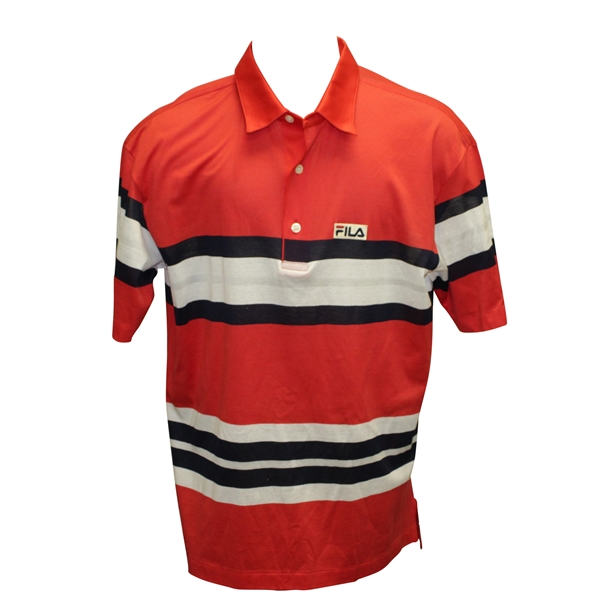 Mark Calcavecchias 1989 OPEN Championship Final Round Worn Sunday Shirt - Winner!