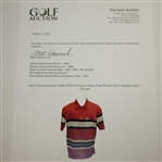 Mark Calcavecchia's 1989 OPEN Championship Final Round Worn Sunday Shirt - Winner!