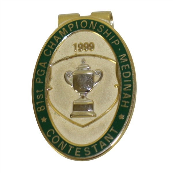 Mark Calcavecchias 1999 PGA Championship at Medinah Contestant Money Clip