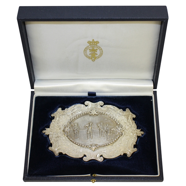 Open Championship Challenge Belt Buckle - 2010 OPEN @ St. Andrews Champions Gift - Mark Calcavecchia Collection