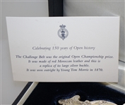 Open Championship Challenge Belt Buckle - 2010 OPEN @ St. Andrews Champion's Gift - Mark Calcavecchia Collection