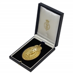 Gold OPEN Golf Champion Trophy Medal - 2015 OPEN Champion's Gift - Mark Calcavecchia Collection