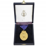 Gold 1872 OPEN Golf Champion Medal to Mark Calcavecchia - Past Champions Gift @ St. Andrews 2000