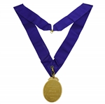 Gold 1872 OPEN Golf Champion Medal to Mark Calcavecchia - Past Champions Gift @ St. Andrews 2000