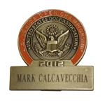 Mark Calcavecchias 2012 US Senior Open at Indianwood G&CC Contestant Badge