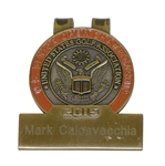 Mark Calcavecchias 2015 US Senior Open at Del Paso CC Contestant Badge