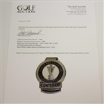 Mark Calcavecchia's 2011 Senior PGA at Valhalla Golf Club Contestant Money Clip