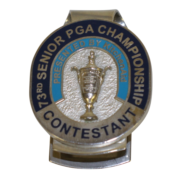 Mark Calcavecchias 2012 Senior PGA at Golf Club at Harbor Shores Contestant Money Clip