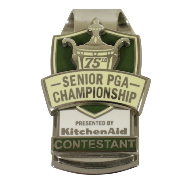 Mark Calcavecchias 2014 Senior PGA at Golf Club at Harbor Shores Contestant Money Clip
