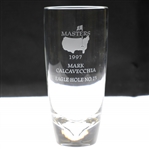 1997 Masters Awarded Eagle Hole #13 Crystal Highball Glass - Mark Calcavecchia Collection