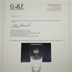 1997 Masters Awarded Eagle Hole #13 Crystal Highball Glass - Mark Calcavecchia Collection