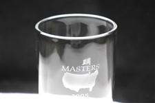 1995 Masters Awarded Eagle Hole #15 Crystal Highball Glass - Mark Calcavecchia Collection