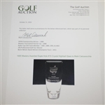 1995 Masters Awarded Eagle Hole #15 Crystal Highball Glass - Mark Calcavecchia Collection