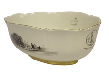 Augusta National GC Pickard Porcelain Bowl - 2014 Masters Gift - Mark Calcavecchia Collection