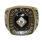Mark Calcavecchia's Honda Classic  2 Time Multiple Winner Awarded Gold & Diamond Ring