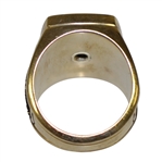 Mark Calcavecchia's Honda Classic  2 Time Multiple Winner Awarded Gold & Diamond Ring