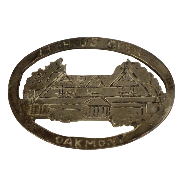Mark Calcavecchias 1994 US Open at Oakmont Sterling Pin/Clasp