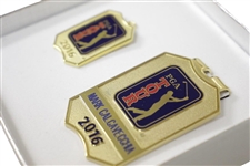 Mark Calcavecchia's 2016 PGA Tour Money Clip & 2016 Pendant in Original Box