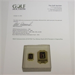 Mark Calcavecchia's 2016 PGA Tour Money Clip & 2016 Pendant in Original Box