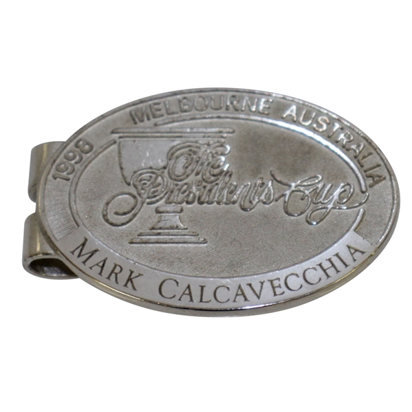 Mark Calcavecchias 1998 The Presidents Cup at Royal Melbourne Contestant Clip