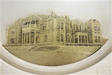 Mark Calcavecchia's 2000 Royal & Ancient Gifted Past Champions JB Silver Clubhouse Plate